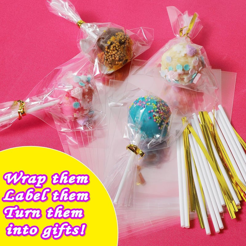 Carrollar Cake Pop Kit,Kids Baking Sets for Kids,Lollipop Making Kit for Girls,Chocolate and Cupcake Making Includes Silicone Cake Pop Mold for Christmas and Halloween,Carolar - Image 4